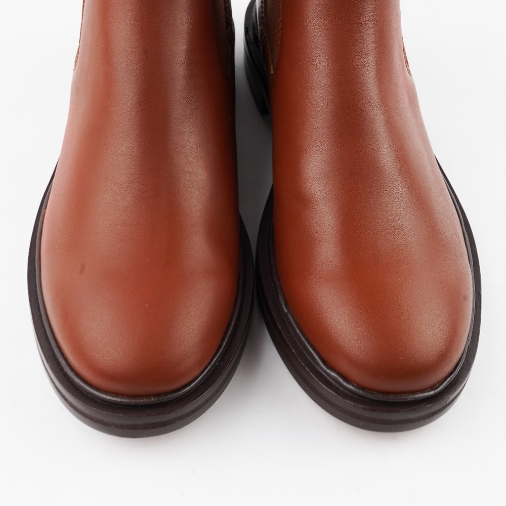 MADEWELL Size 6 The Benning Chelsea Boot in Warm Cinnamon - Picture 6 of 13